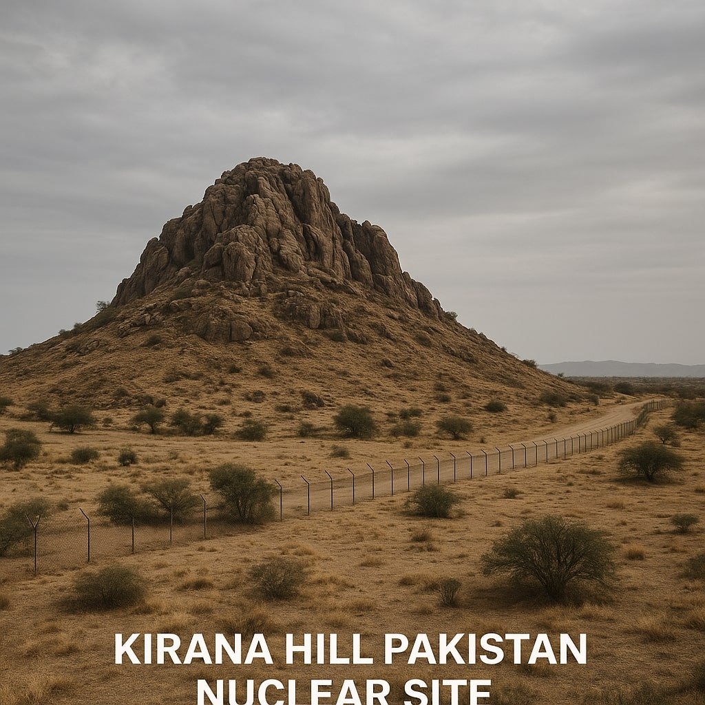 Kirana Hill Pakistan’s Nuclear site