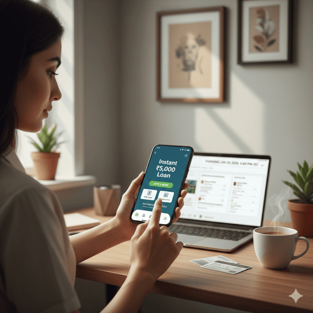 5000 Loan on PAN Card