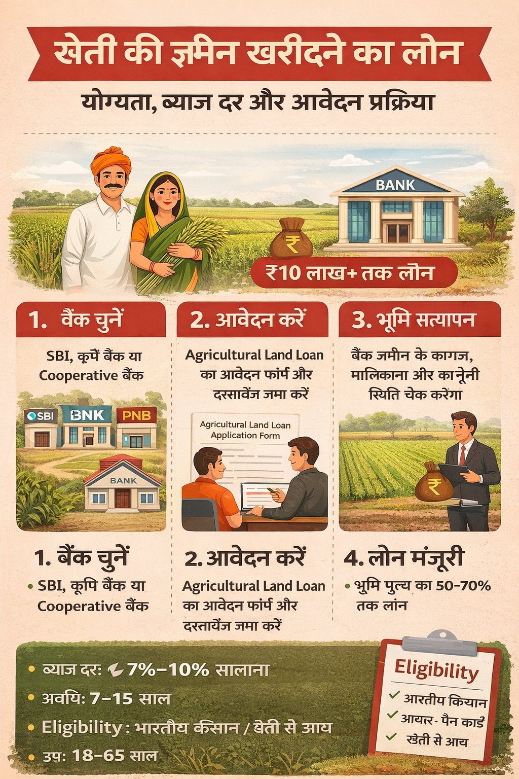 loan for agricultural land purchase